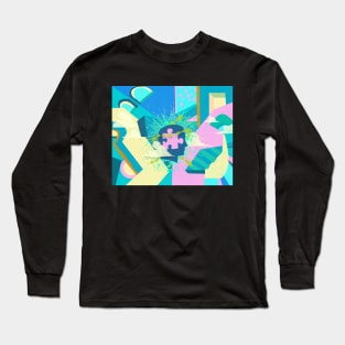 MIND PUZZLE Long Sleeve T-Shirt